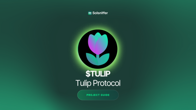 TULIP PROTOCOL $TULIP CRYPTO PROJECT