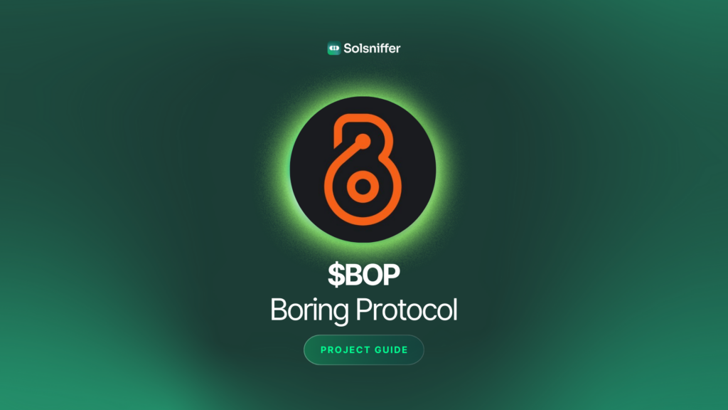 BORING PROTOCOL $BOP CRYPTO PROJECT